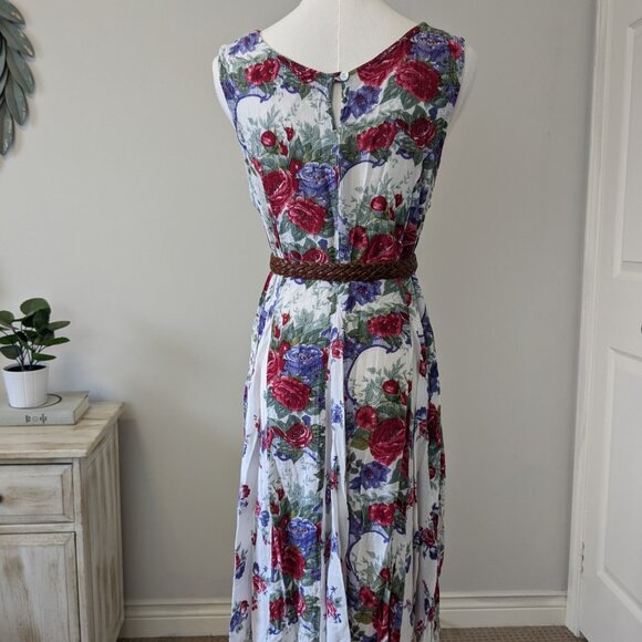 Vintage 90s Country Romance Floral Dress โ Size Small - Picture 2 of 5